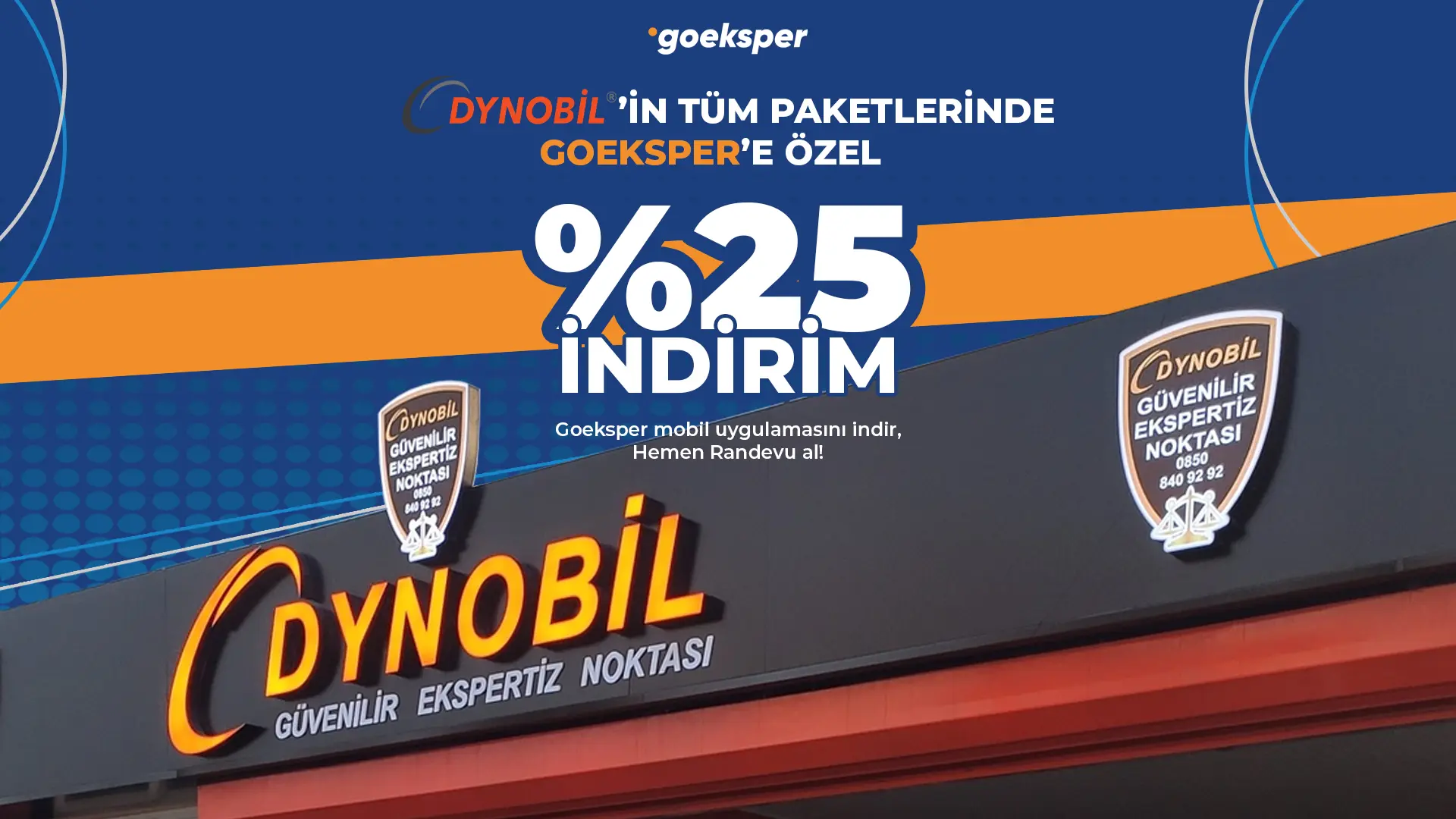 Dynobil Paketlerinde %25 İndirim